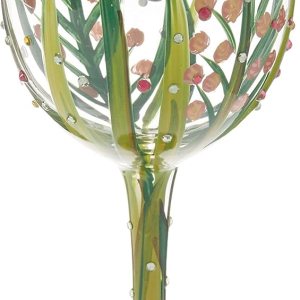 Lolita Dragonfly Summer – Copa de vino pintada artesanal, 14.9 fl oz Lolita Dragonfly Summer – Copa de vino pintada artesanal, 14.9 fl oz