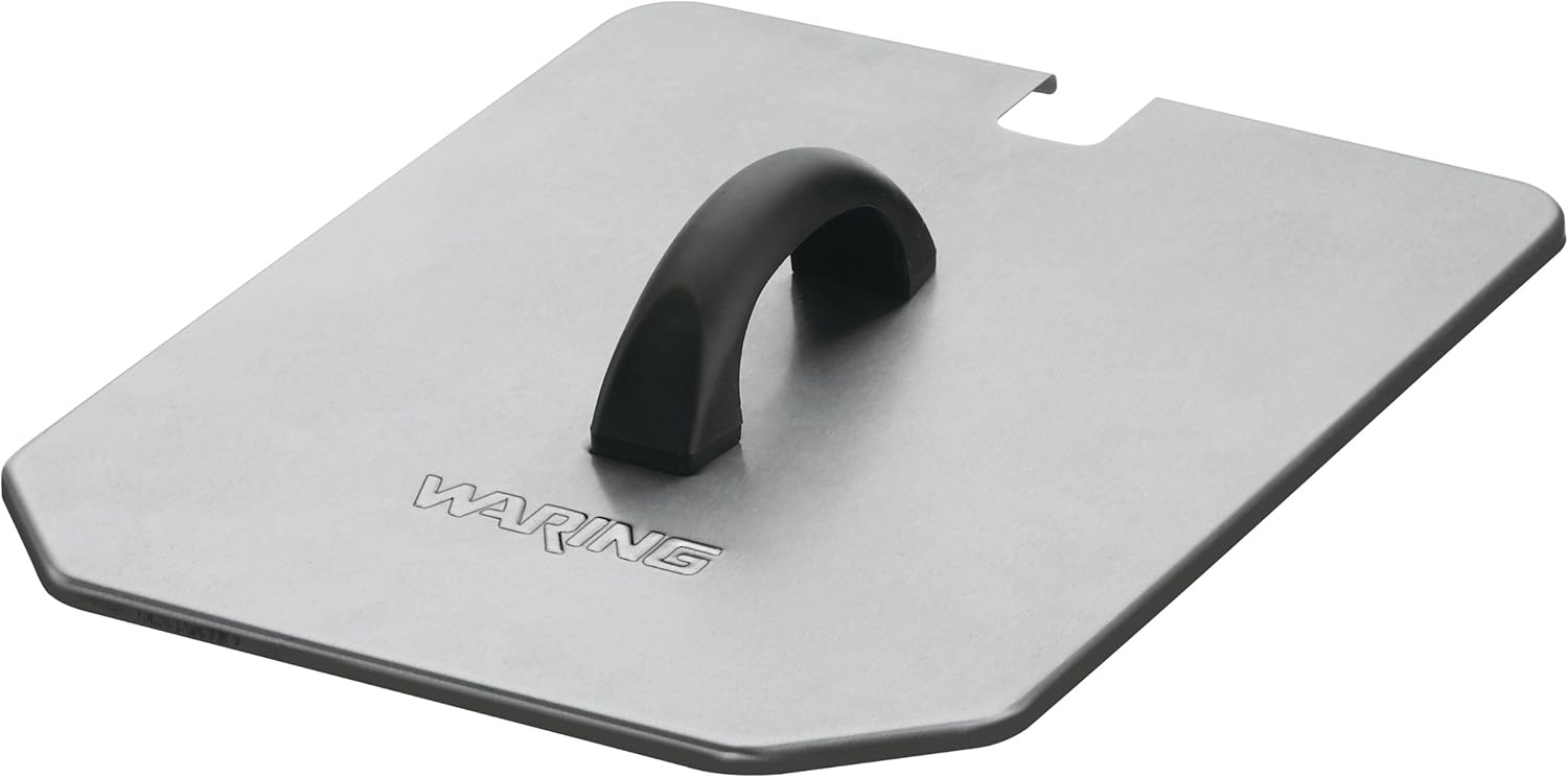 Waring Commercial NC100 – Cubierta nocturna para freidoras de acero inoxidable, 10 libras, color plateado