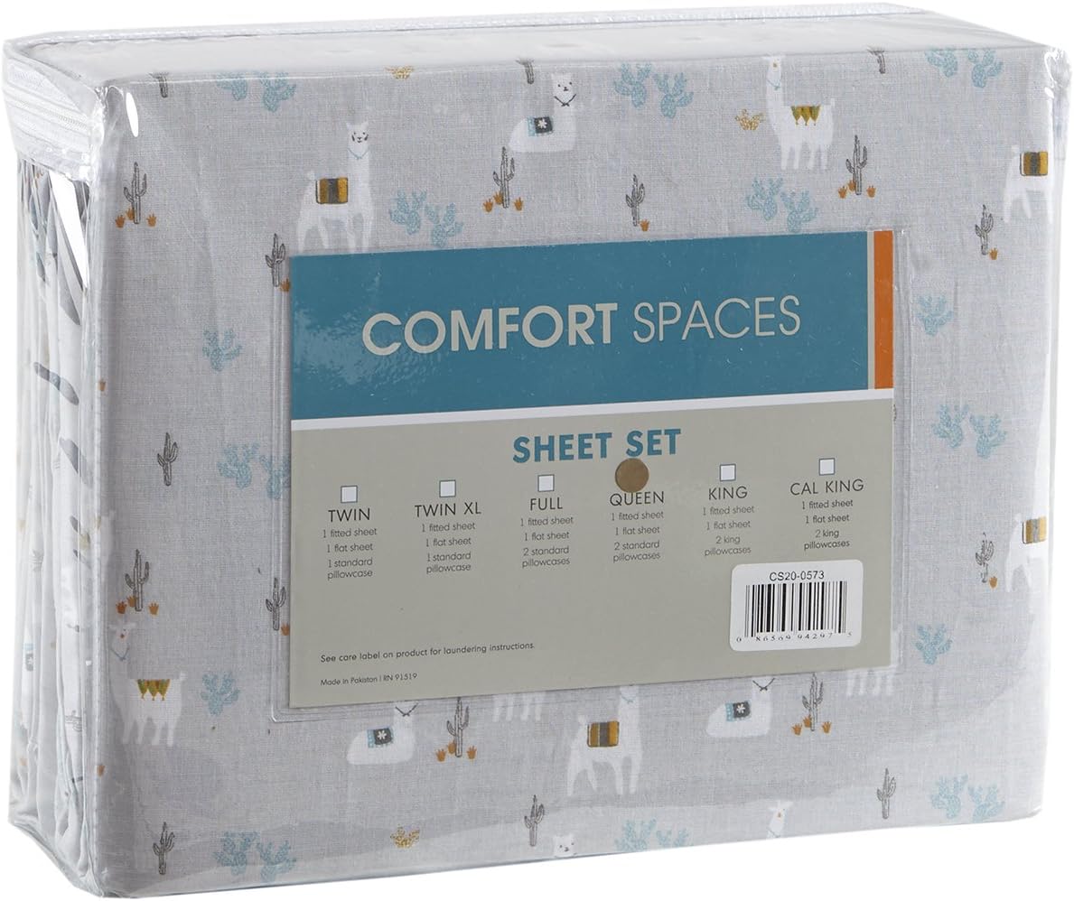 Comfort Spaces – Sábanas con fundas de almohada