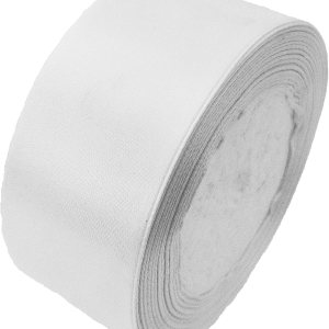 Cinta de satén blanca para envolver regalos de 1.5 pulgadas x 25 yardas, cinta de tela de color sólido para manualidades, lazos para el cabello, Cinta de satén blanca para envolver regalos de 1.5 pulgadas x 25 yardas, cinta de tela de color sólido para manualidades, lazos para el cabello,