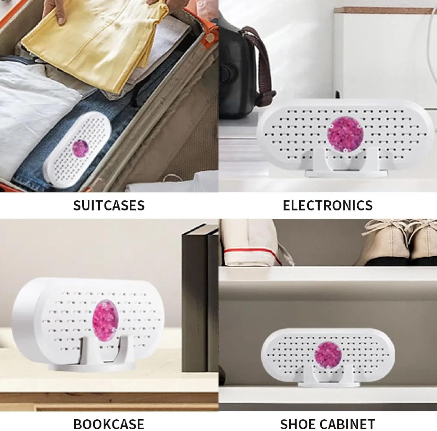 Mini absorbentes de humedad deshumidificadores eléctricos portátiles para armario de zapatos, efecto de deshumidificación rápida, 5W 6V