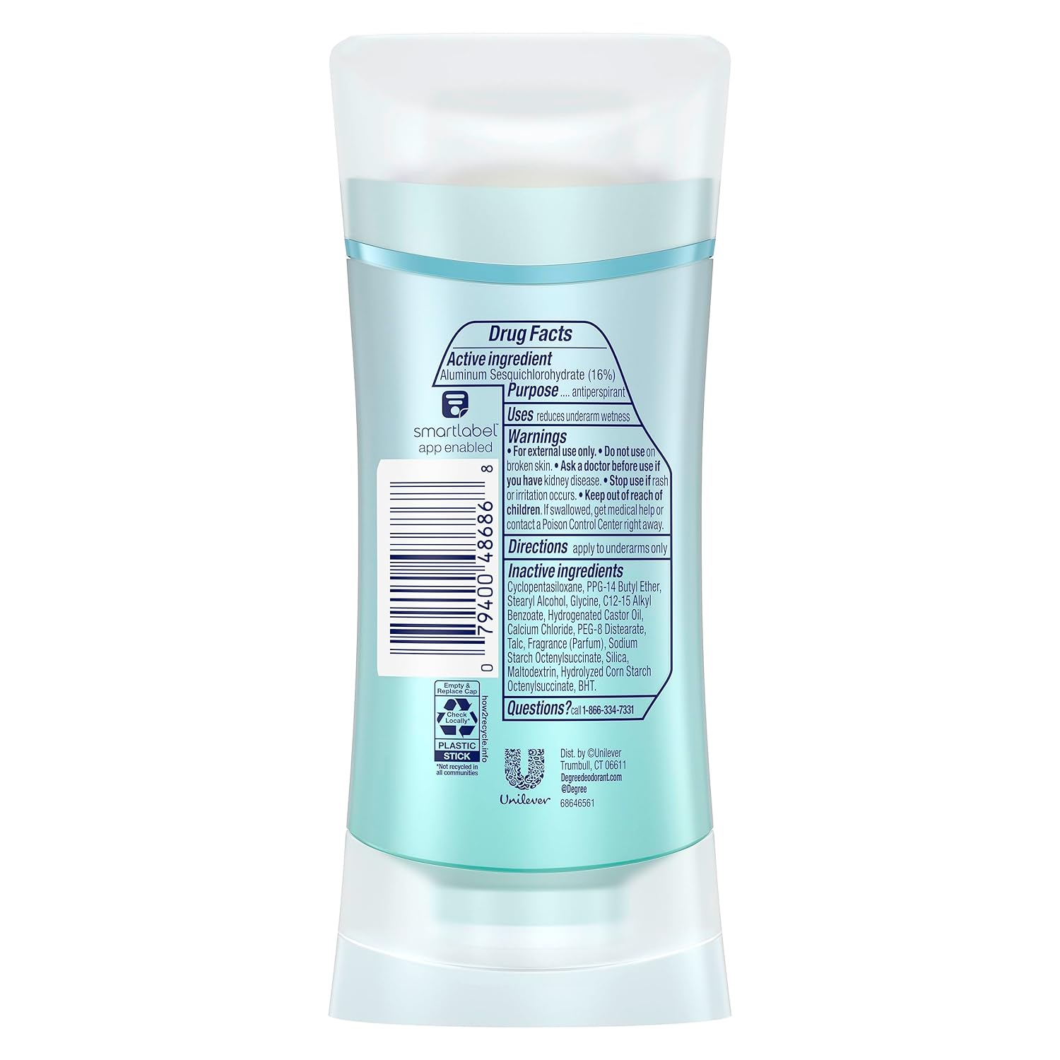 Desodorante antitranspirante avanzado Lavender & Waterlily 72 horas de protección contra el sudor y el olor para mujeres con tecnología MotionSense,
