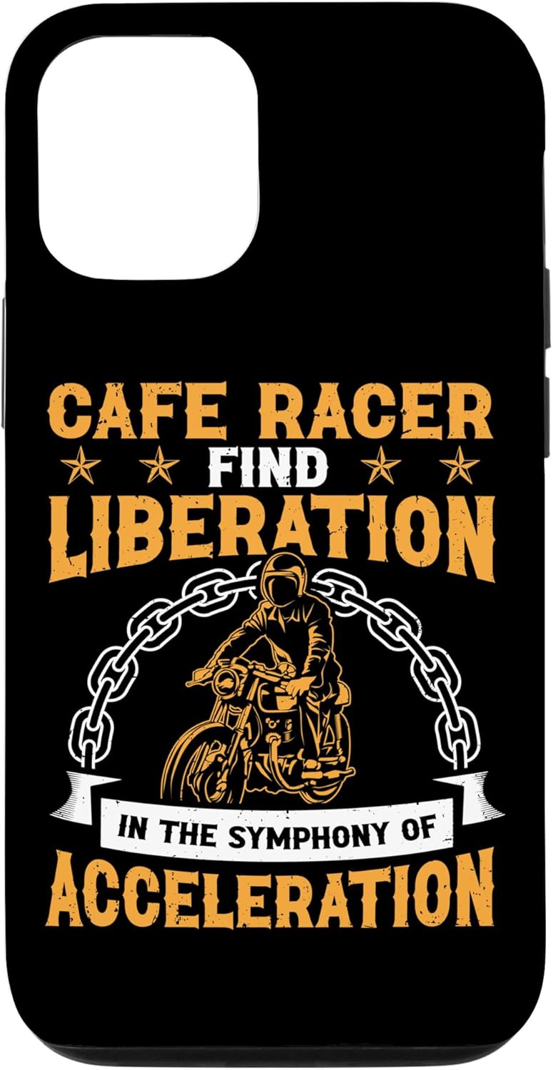 iPhone 14 Style Meets Speed & Passion Fuels The Ride – Cafe Racer Case