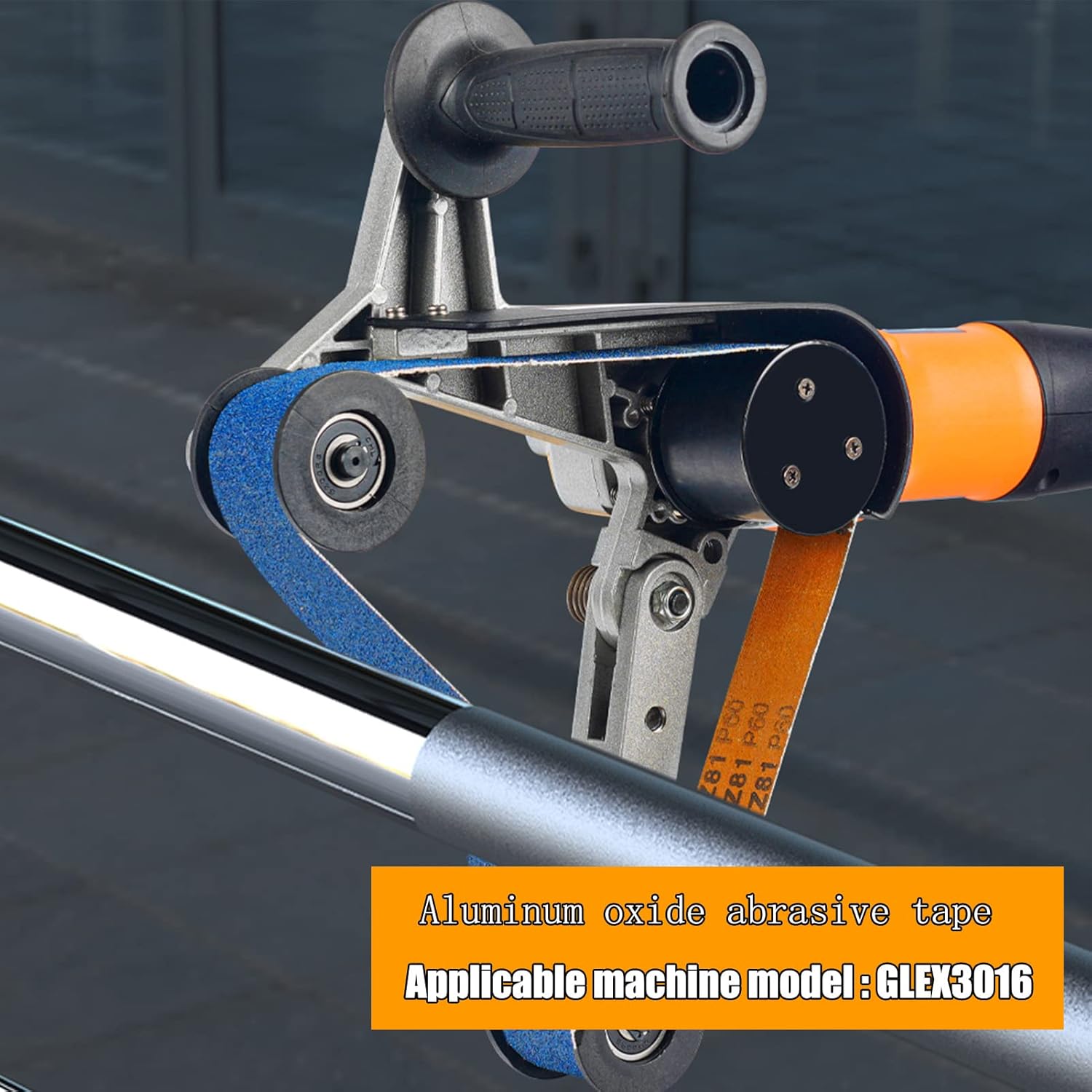 GLEX HPG240-15 1-12″ x 30″ Cinturón de lijado de óxido de aluminio, grano 240, paquete de 15