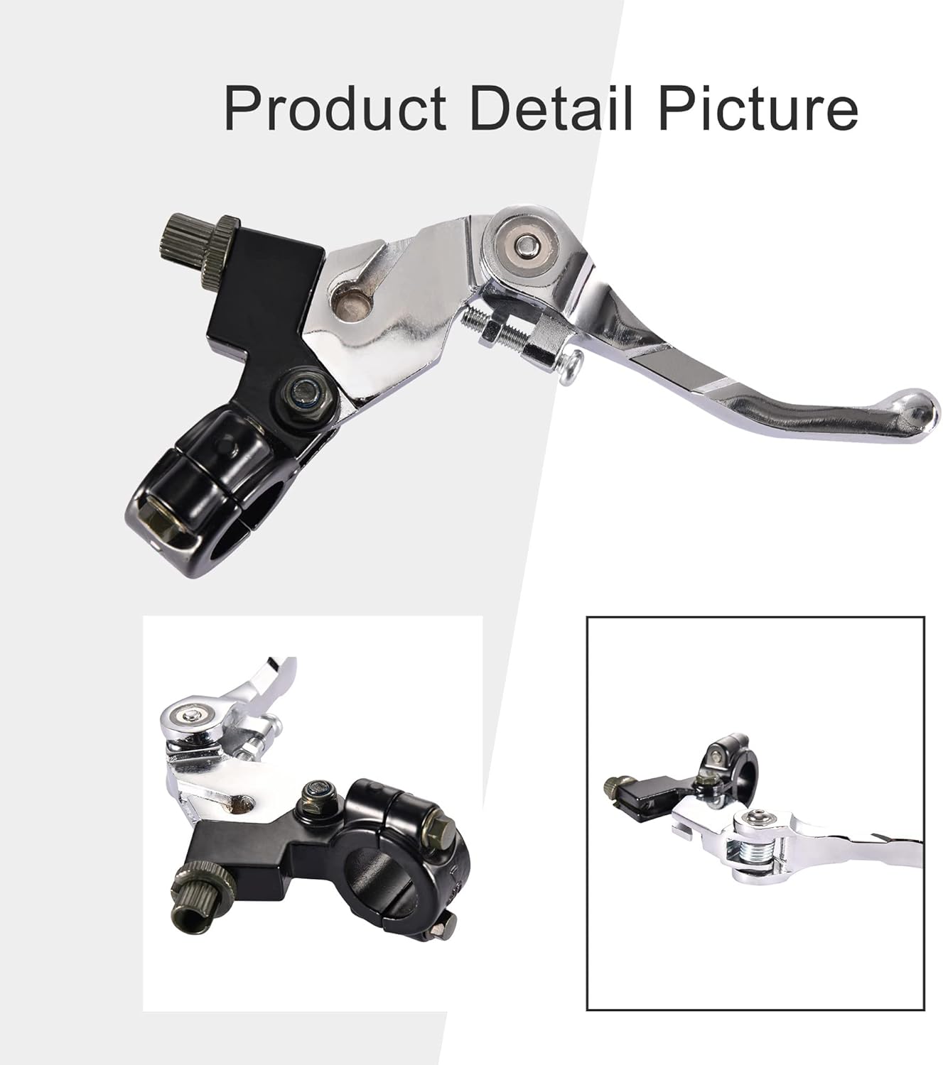 GOOFIT embrague palanca de freno manubrio Set para 50cc 70cc 90cc 110cc 125cc Dirt Bike, Type 2