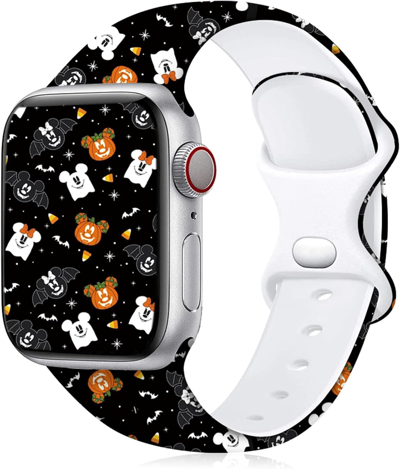 Correa de reloj de la serie Halloween compatible con Apple Watch Band de 1.496 in, 1.575 in, 1.614 in, 1.654 in, 1.732 in, 1.772 in, iWatch SE