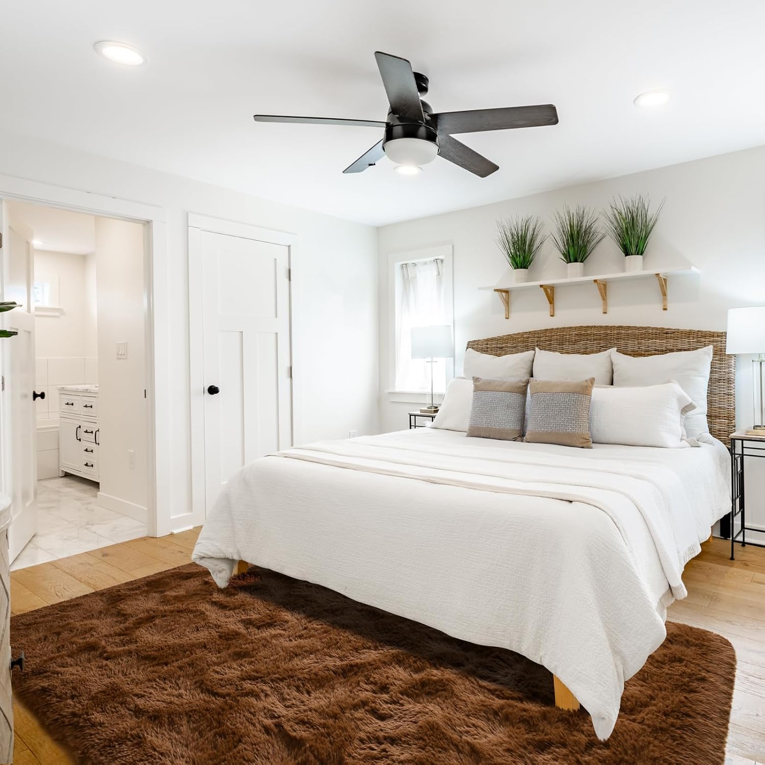 Terrug – Alfombras de área supersuaves de estilo moderno para dormitorio, sala de estar, habitación, decoración de interiores del hogar cómoda