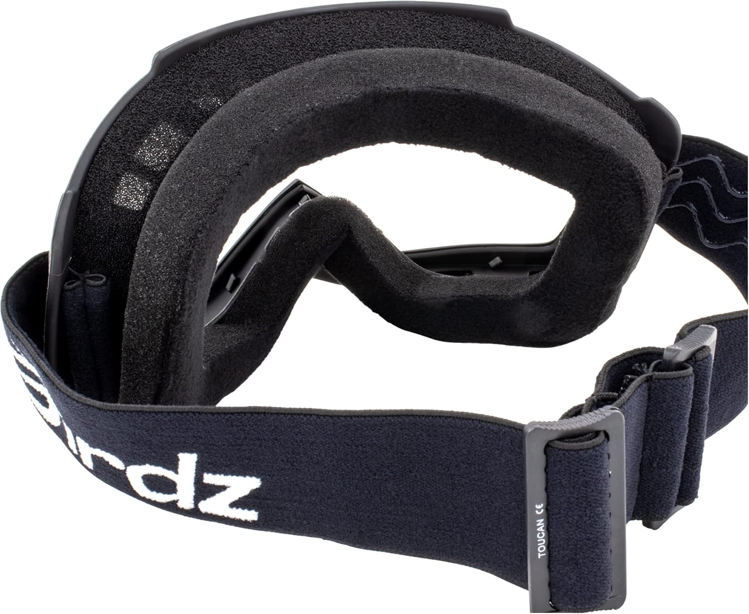 Birdz Gafas Toucan Motocicleta ATV UTV Motocross Gafas acolchadas con protector nasal desmontable