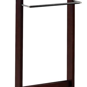 Proman Products Kingston III VL16260 – Soporte de valet con cajón, colgador de contorno, barra para pantalones, ganchos para cinturón y corbata y Proman Products Kingston III VL16260 – Soporte de valet con cajón, colgador de contorno, barra para pantalones, ganchos para cinturón y corbata y