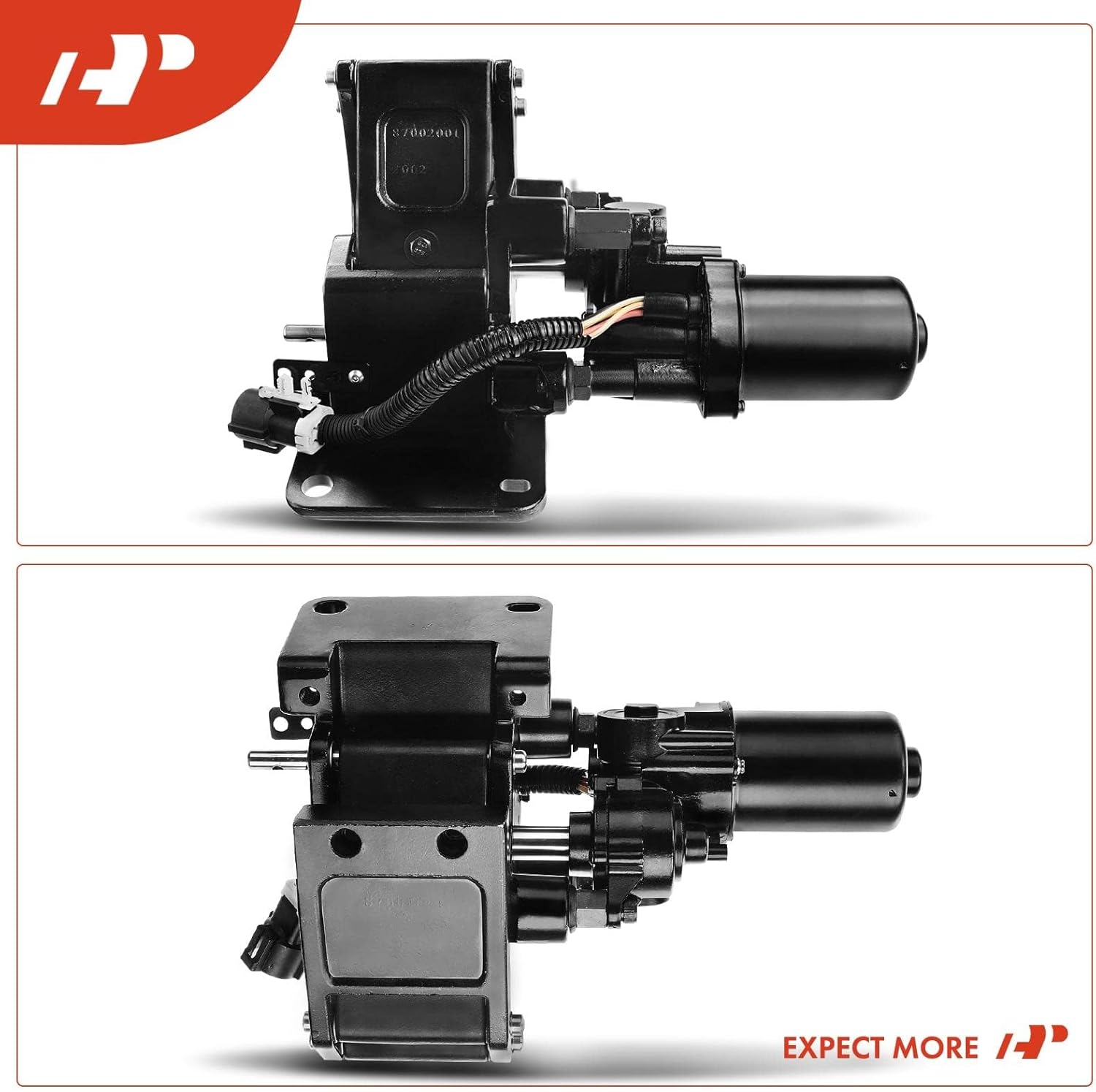 A-Premium Conjunto de motor de estribo eléctrico con soporte compatible con Ford Expedition y Lincoln Navigator 2007-2017, solo distancia entre ejes