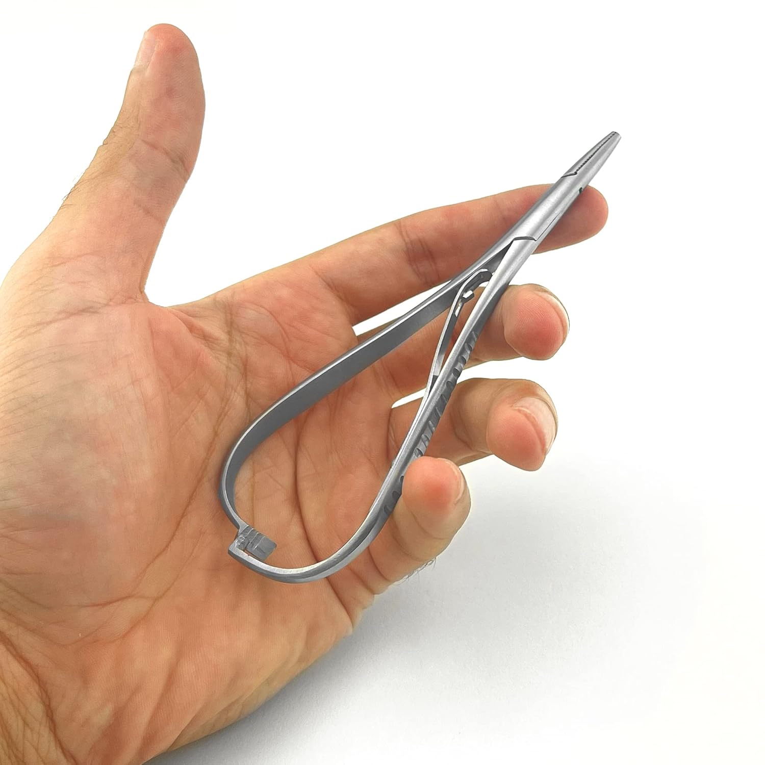 Mathieu – Alicates de colocación elásticos de ligadura de 5.5 pulgadas, soporte de aguja para conductor, separador de ligadura, instrumentos de