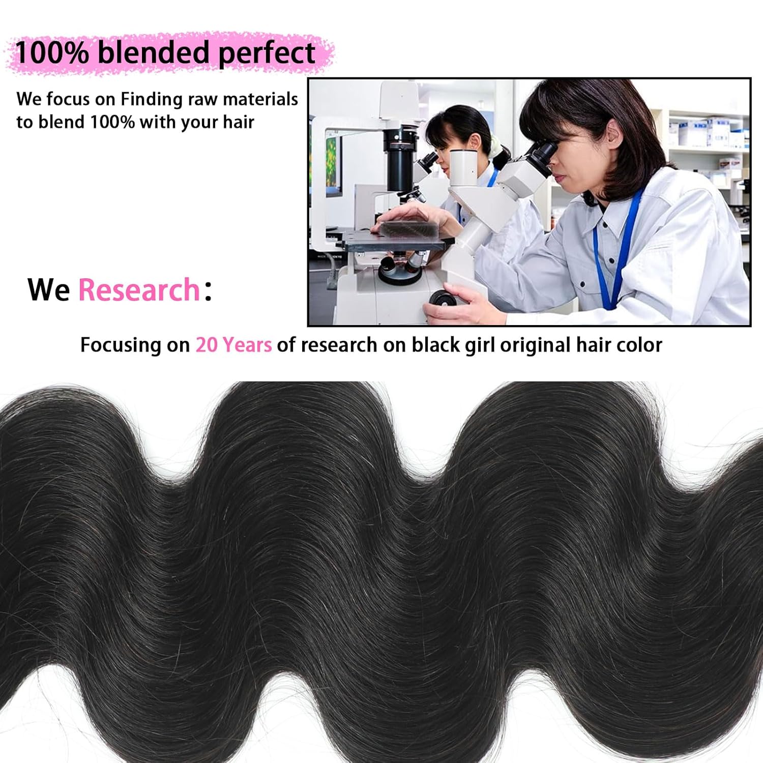 Yahmgc Paquetes individuales de cabello ondulado 12A, 100% mezclado, perfecto de 12 pulgadas, paquetes de cabello humano virgen brasileño, paquetes