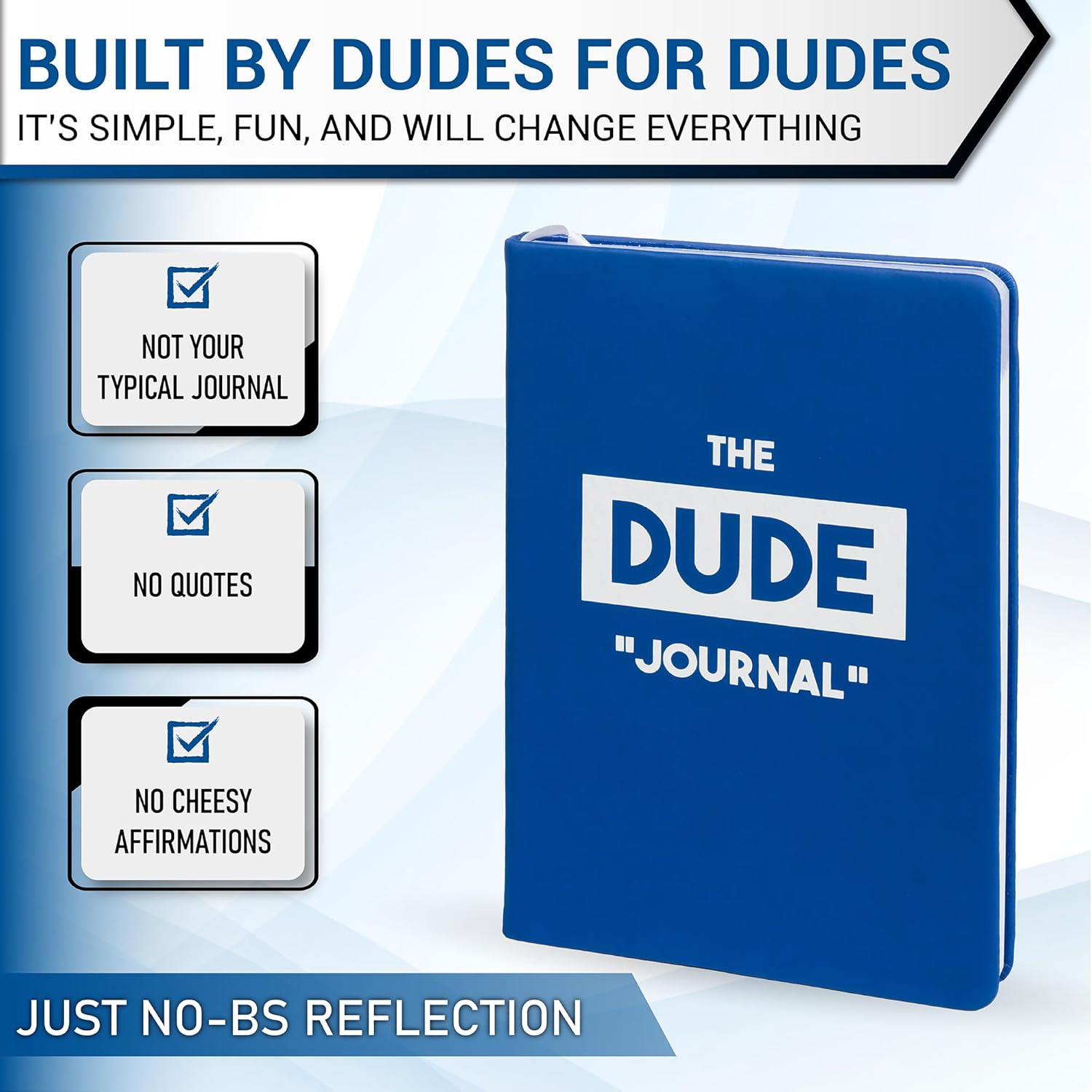 Diario diario para hombres – Diario para hombre – Diario de gratitud para hombres – Diario para hombres – Cuaderno para hombre – Diario personal –