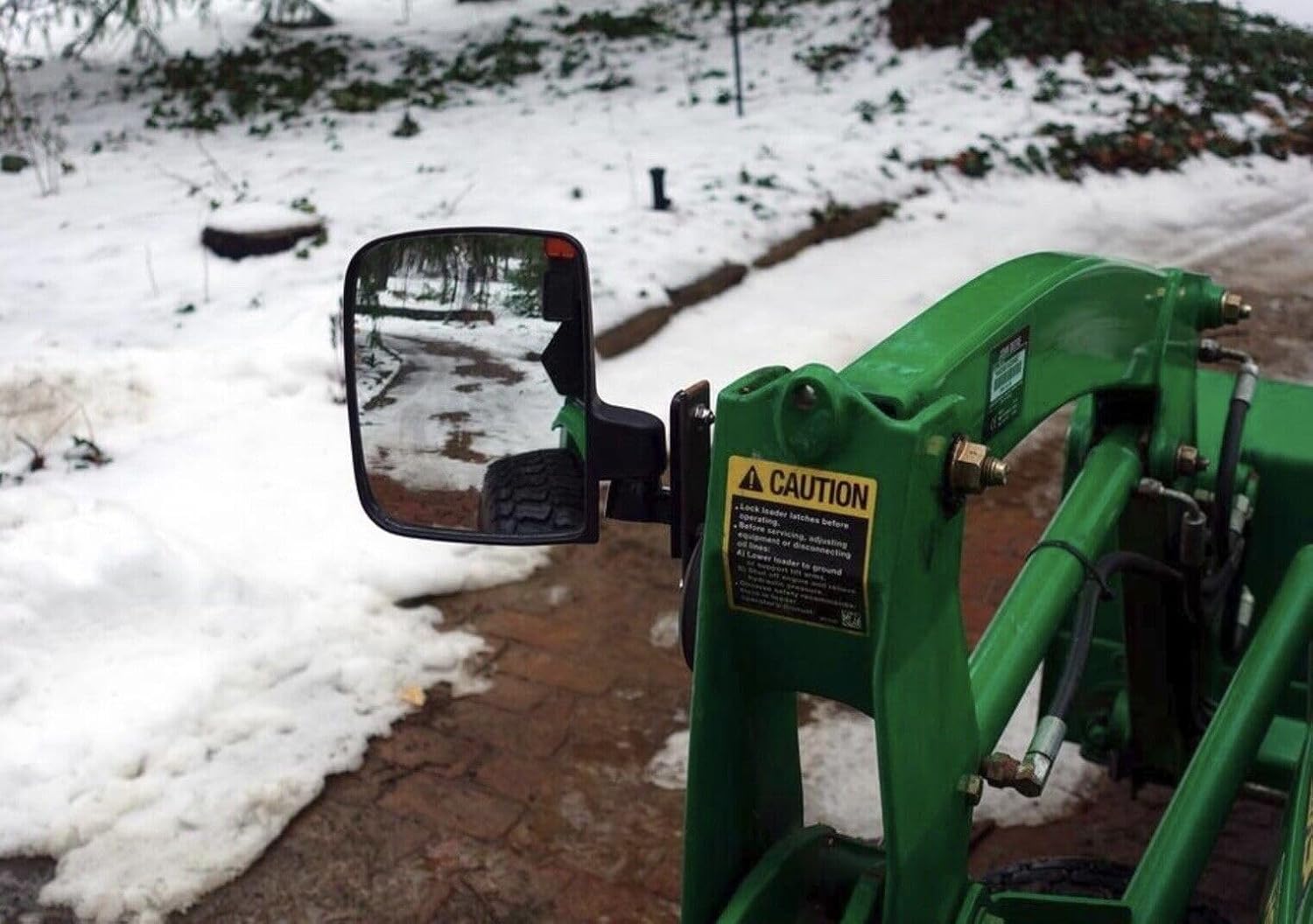 2 espejos magnéticos para tractor XL con clasificación de 556 libras, repuesto para JOHN DEERE OEM
