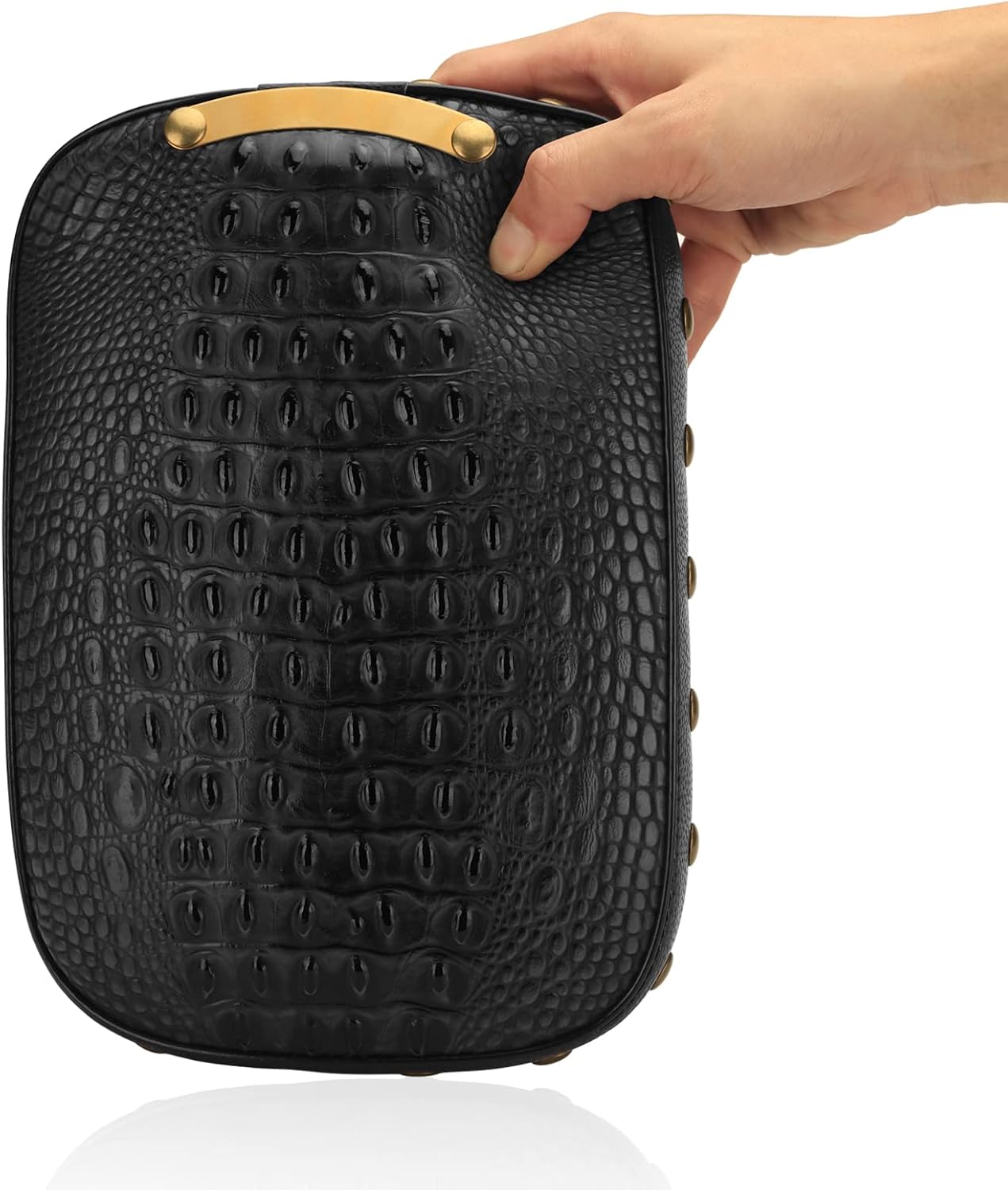 LKV Asiento de pasajero de motocicleta rectangular 6 ventosas para Harley Sportster motocicleta Cruiser Chopper Custom Yamaha V Star Honda Shadow