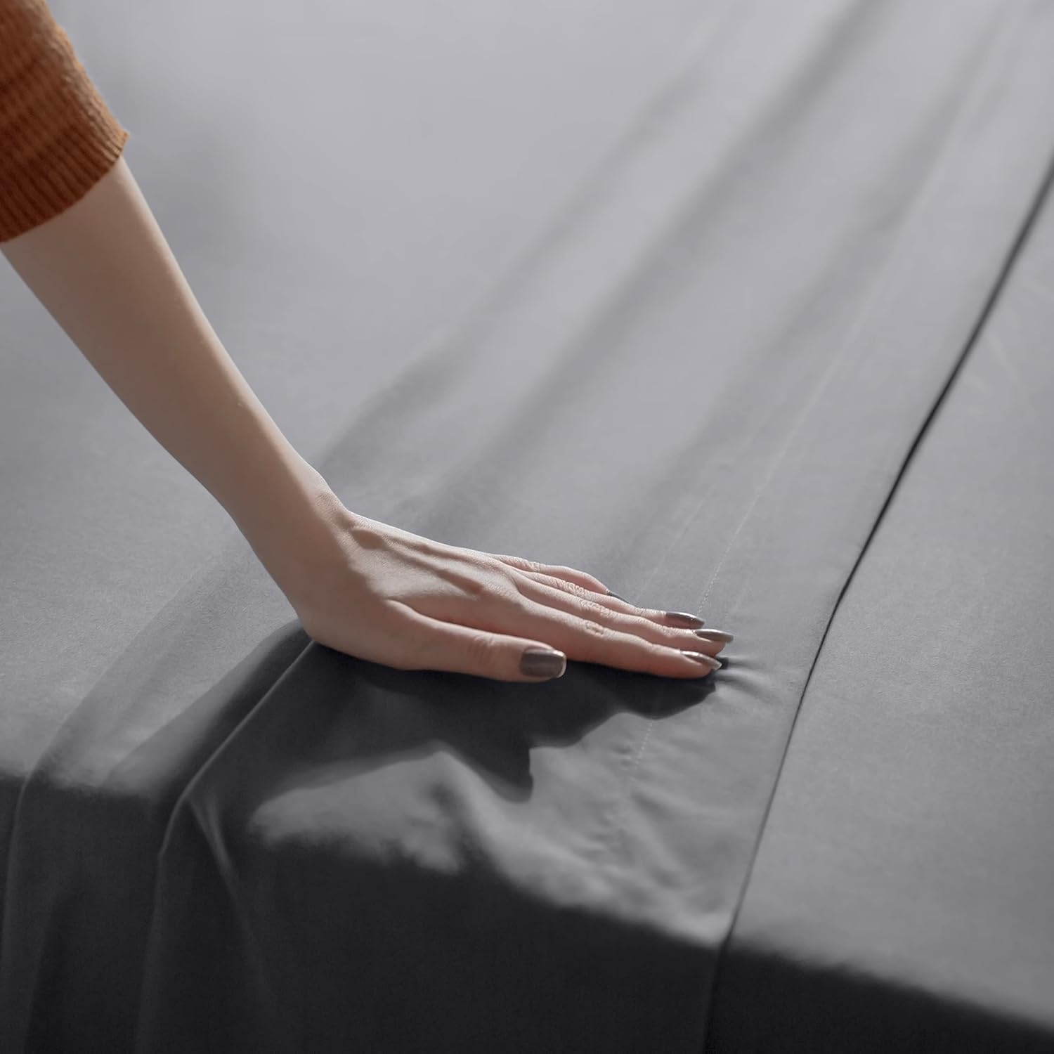 Utopia Bedding Juego de sábanas California King, sábanas de lujo de microfibra suave de 4 piezas con bolsillos profundos – Fundas de almohada