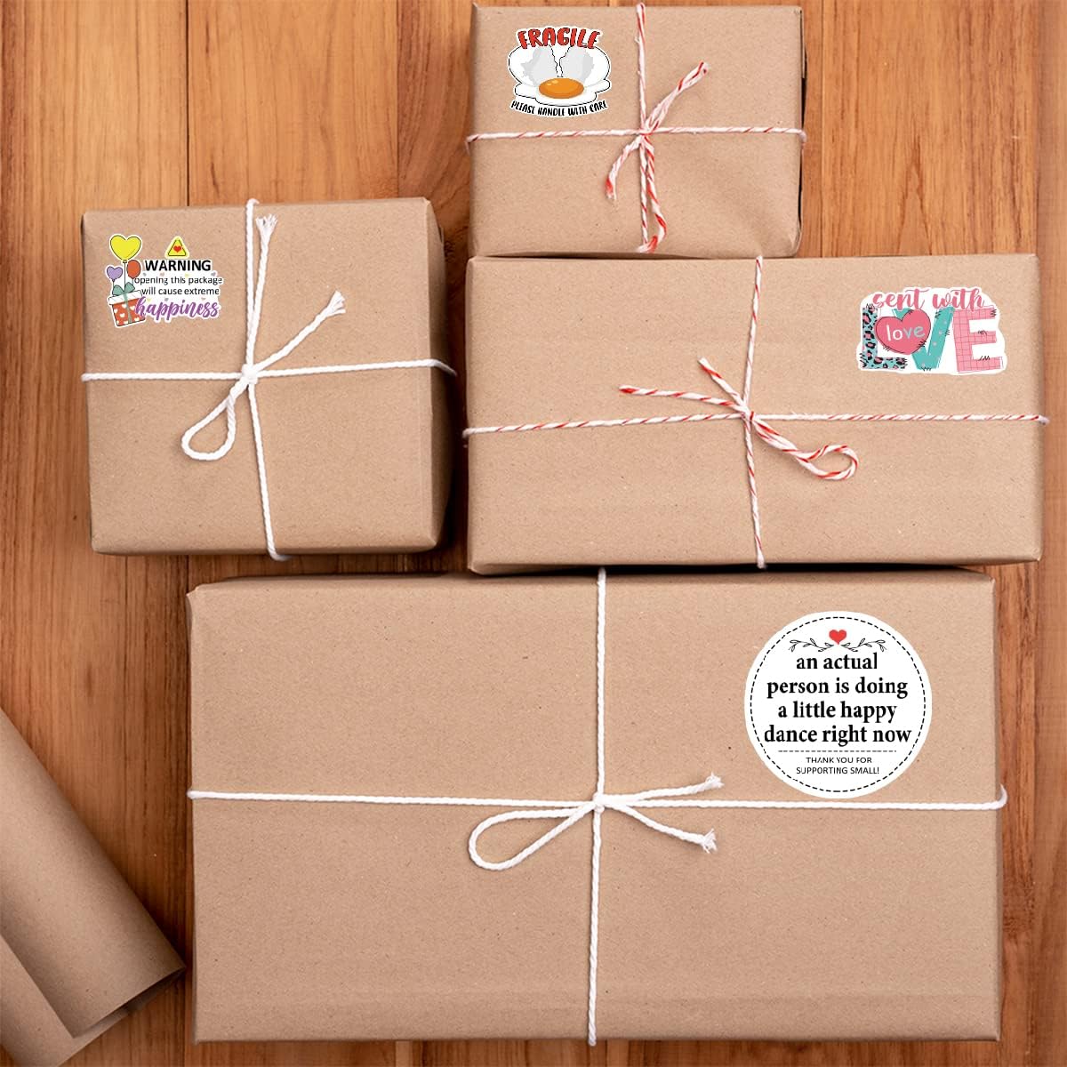 Juego de calcomanías de aromaterapia, calcomanías para pequeñas empresas, calcomanías de negocios hechas a mano, calcomanías de correo feliz,