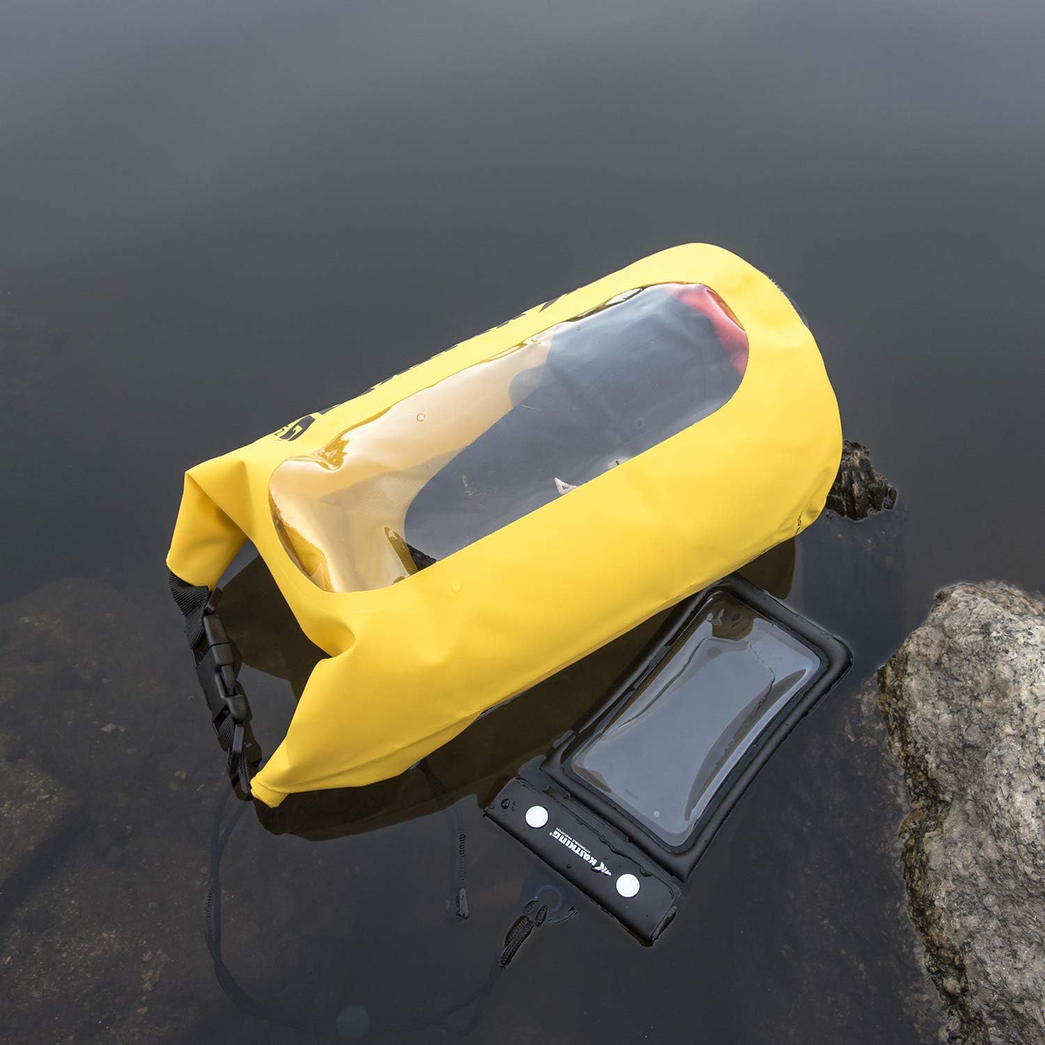 KastKing Bolsas secas, bolsas de almacenamiento 100% impermeables, construcción de grado militar para natación, kayak, canotaje, senderismo,