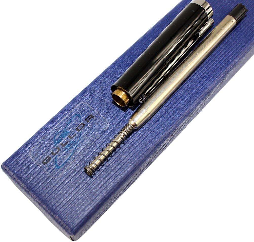 Gullor 056 bolígrafo con clip plateado – negro