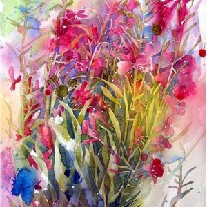 Pintura por números para adultos principiantes, flores coloridas, pintura por números sobre lienzo con pinceles y pigmento acrílico, fácil de pintar Pintura por números para adultos principiantes, flores coloridas, pintura por números sobre lienzo con pinceles y pigmento acrílico, fácil de pintar