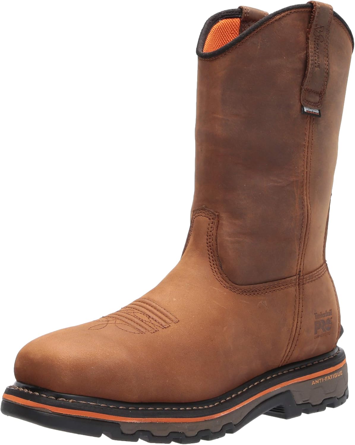 Timberland PRO Botas de trabajo sin cordones para hombre