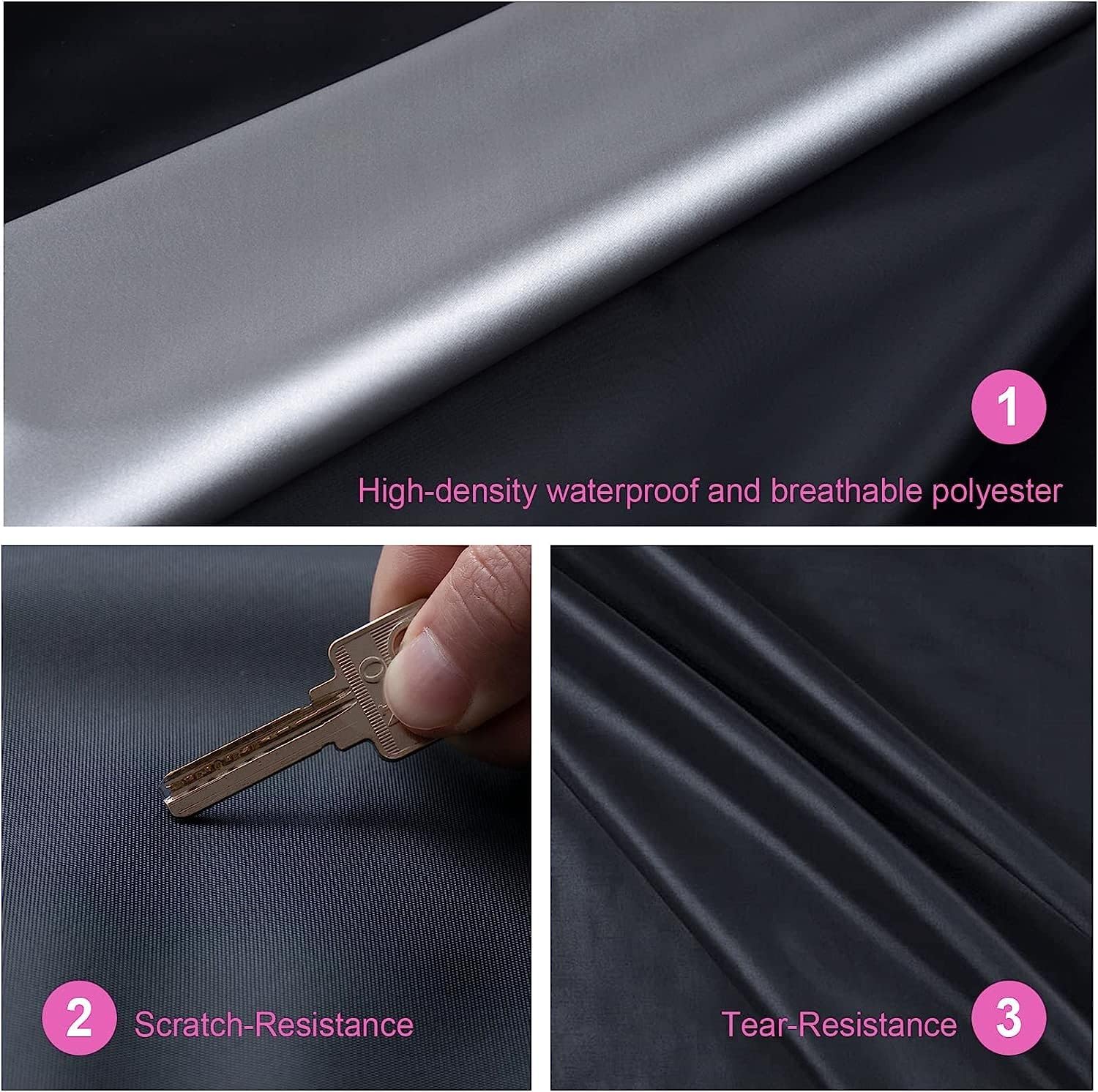 Funda impermeable para automóvil SUV para mujer para todo tipo de clima, ajuste universal para Ford Bronco Sport, BMW X1X2, Audi Q3, Mercedes-Benz