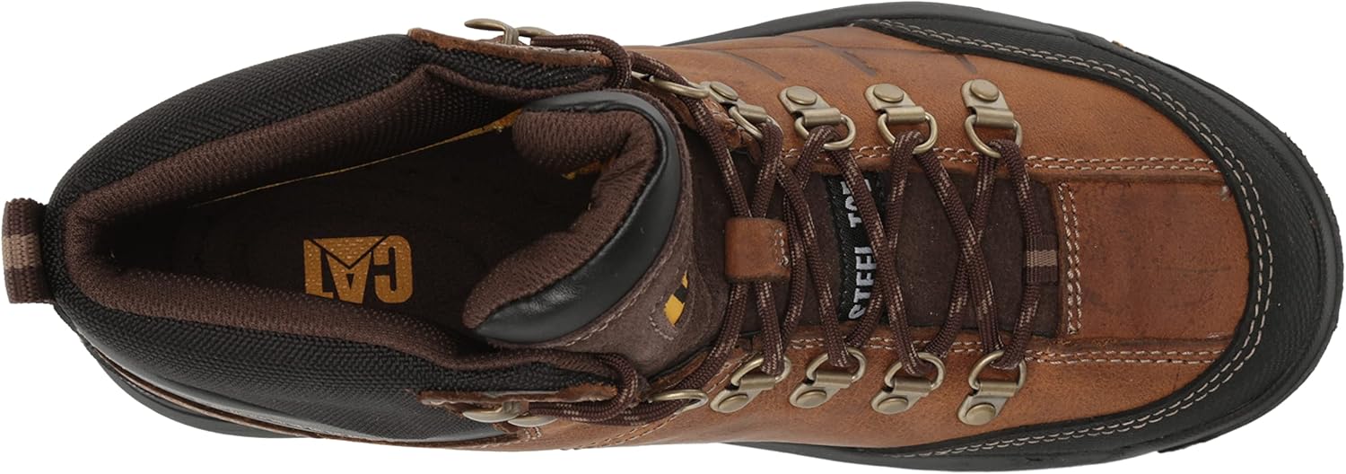 CAT – Botas de trabajo impermeables con punta de acero para hombre
