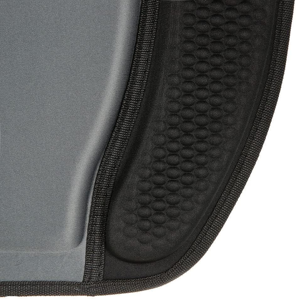 Lixada Cojín acolchado para asiento de kayak con respaldo y correas ajustables, cojín de asiento de kayak y canoa, soporte antideslizante, asiento