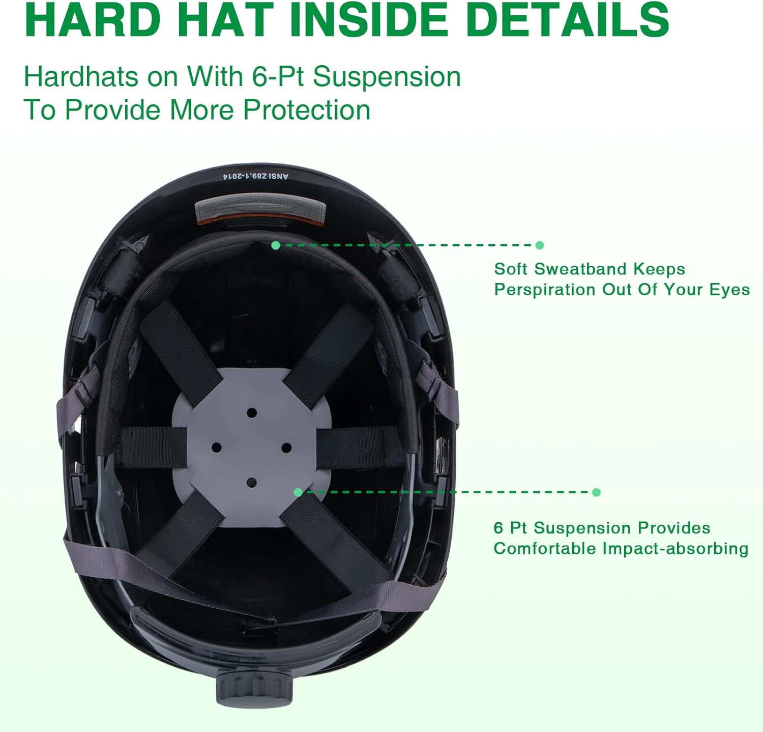 Casco de seguridad con visera y protección auditiva, casco de trabajo aprobado por LOHASTAR ANSI Z89.1 para motosierra forestal, casco de tala