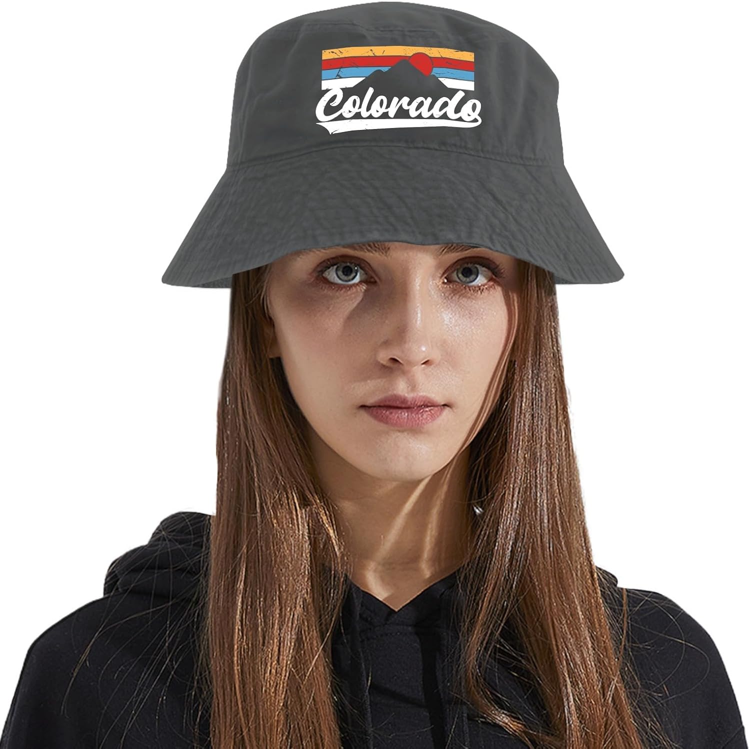 Sefgaen Gorra Colorado Mountains Gorra Mujer Dad Sombreros con Sombrero de Diseño