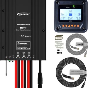 EPEVER IP68 Waterproof 30A MPPT Solar Charge Controller 12V 24V Auto, Solar Panel Battery Intelligent Regulator with MT50 and RS485 Cable, Used in EPEVER IP68 Waterproof 30A MPPT Solar Charge Controller 12V 24V Auto, Solar Panel Battery Intelligent Regulator with MT50 and RS485 Cable, Used in