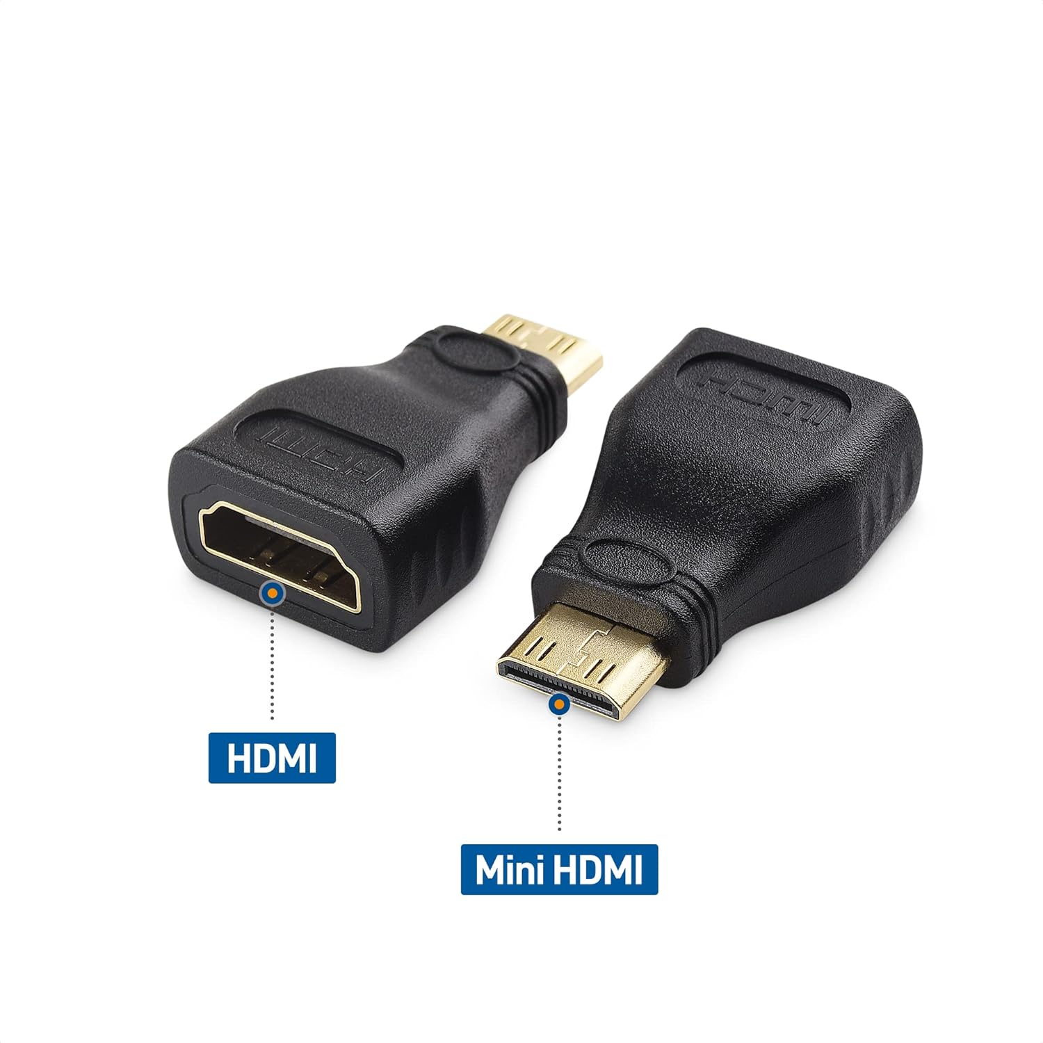 Cable Matters Adaptador Mini HDMI a HDMI (adaptador HDMI a Mini HDMI)