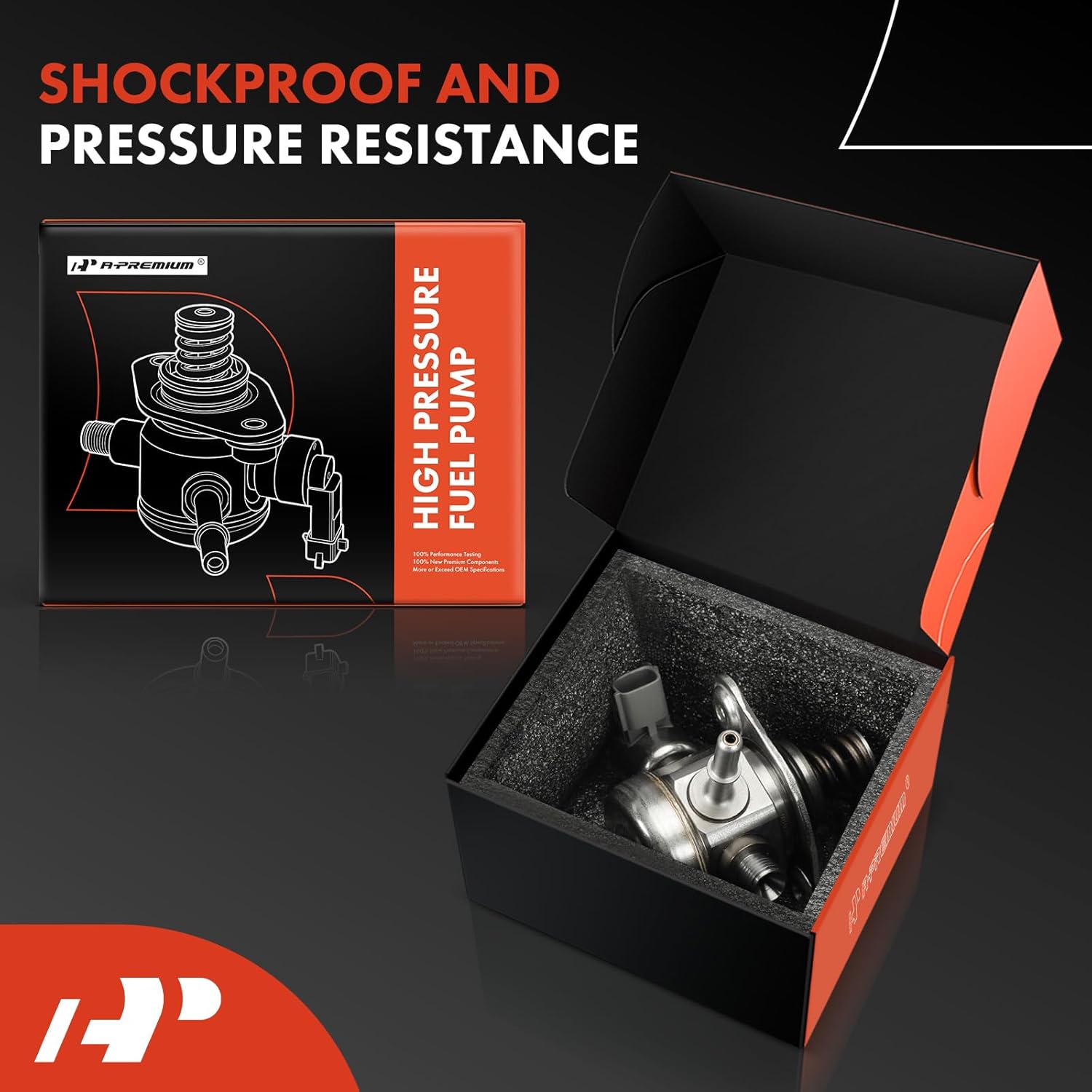 A-Premium Bomba de combustible de alta presión con sello compatible con Nissan Rogue 2017-2019, Rogue Sport 2017-2022, Sentra 2017-2019, Juke