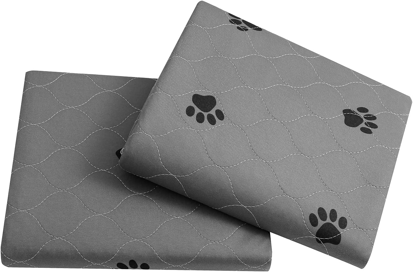 Almohadillas lavables para orina para perros + guantes de aseo gratuitos para cachorros, acolchados, de absorción rápida, lavable a máquina,