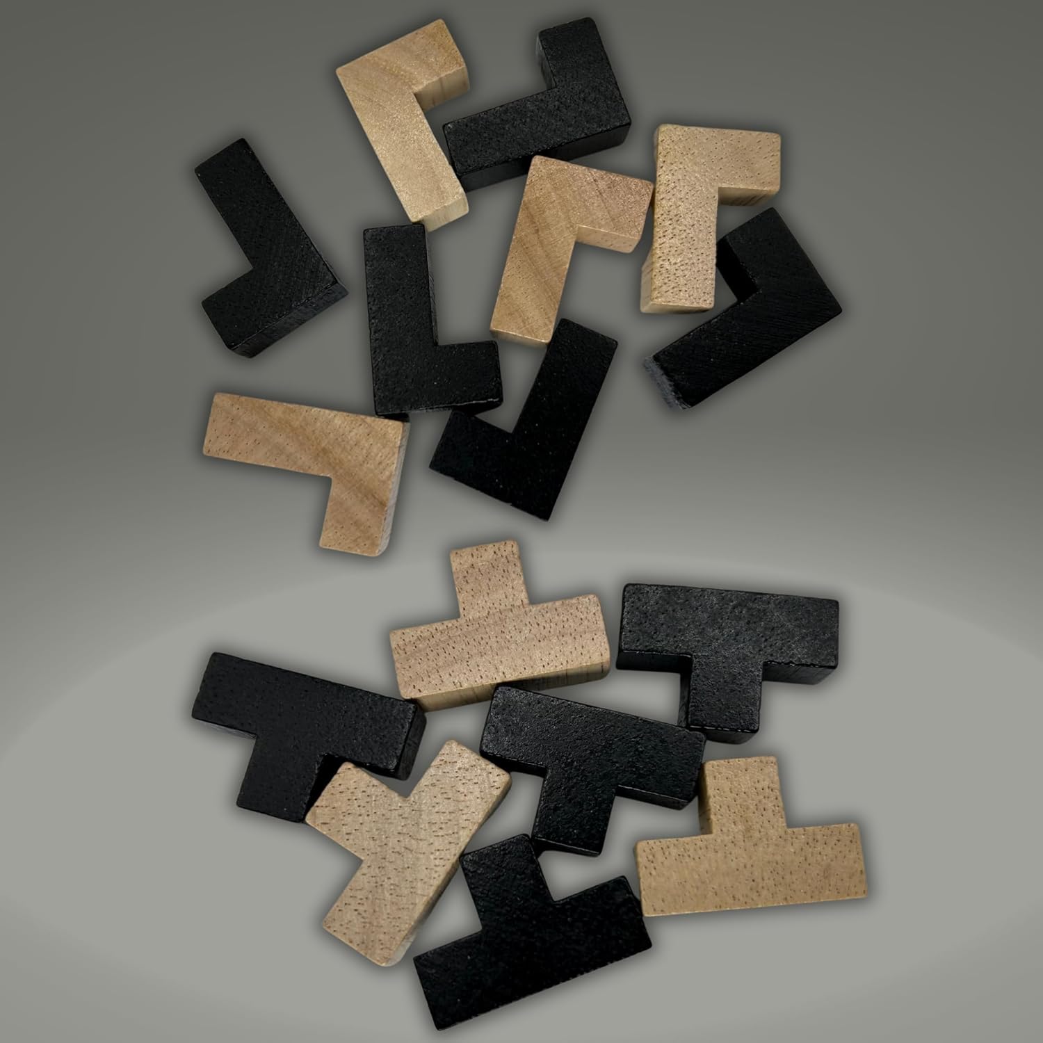 Cubo de rompecabezas de madera para el cerebro accesorios de oficina geniales para escritorio, rompecabezas de bloques y rompecabezas de cubo para