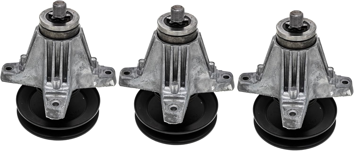 CUB CADET 918-07146 Conjunto de husillo Paquete de 3 Cortacésped de 4.6″ de diámetro CC600