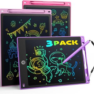 Dirrelo LCD Writing Tablet for Kids, Toddler Toys Drawing Tablet Doodle Board 3 Pack 10inch Drawing Writing Tablet Pad, Girls Boys Birthday Gifts Dirrelo LCD Writing Tablet for Kids, Toddler Toys Drawing Tablet Doodle Board 3 Pack 10inch Drawing Writing Tablet Pad, Girls Boys Birthday Gifts