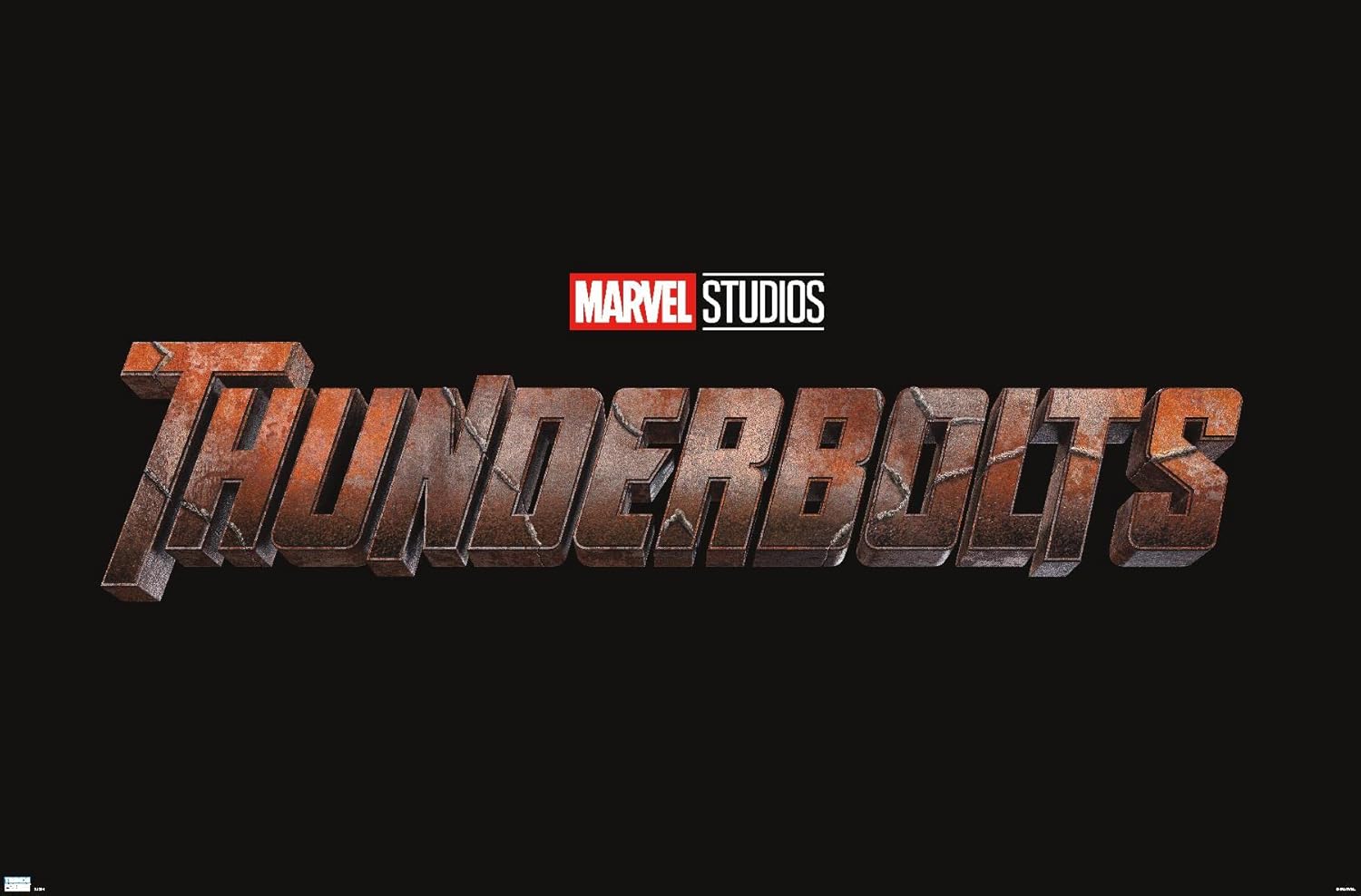 Trends International Marvel Thunderbolts – Póster de pared con logotipo