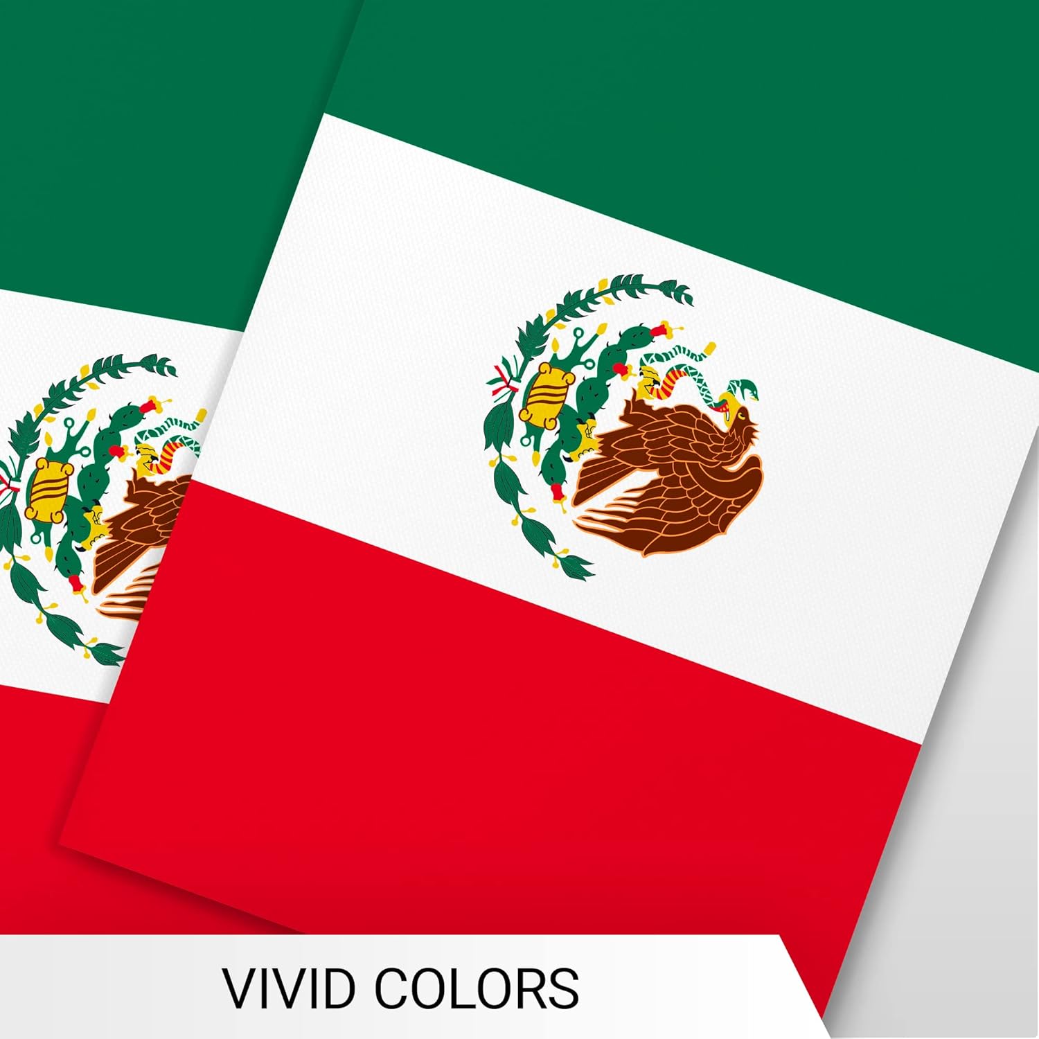 G128 Bandera mexicana de México  Bandera de 8.2 x 5.5 pulgadas, cuerda completa de 33 pies  Poliéster 150D impreso, decoraciones para bar, escuela,