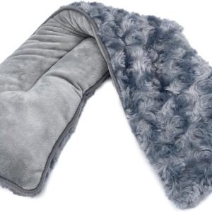 Intelex Warmies – Envoltura de cuello rizado, color gris, Gris Intelex Warmies – Envoltura de cuello rizado, color gris, Gris