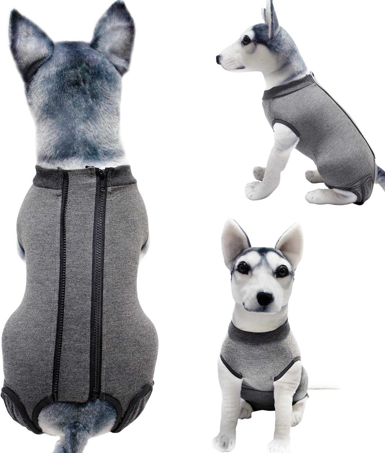 Traje de recuperación de cirugía para perros hembras y hombres, traje corporal esterilizado para perro después de la cirugía, mameluco quirúrgico