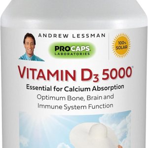Andrew Lessman Vitamina Cápsulas  Alta Potencia, esencial para la absorción de calcio, apoya la salud de los huesos, la función muscular saludable, Andrew Lessman Vitamina Cápsulas  Alta Potencia, esencial para la absorción de calcio, apoya la salud de los huesos, la función muscular saludable,