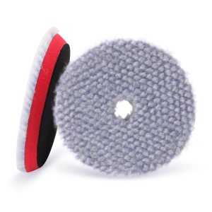 SPTA Almohadilla de pulido de lana, 2 almohadillas de corte de lana gruesa de 6 pulgadas (5.906 in), almohadilla de lana gruesa, juego de SPTA Almohadilla de pulido de lana, 2 almohadillas de corte de lana gruesa de 6 pulgadas (5.906 in), almohadilla de lana gruesa, juego de