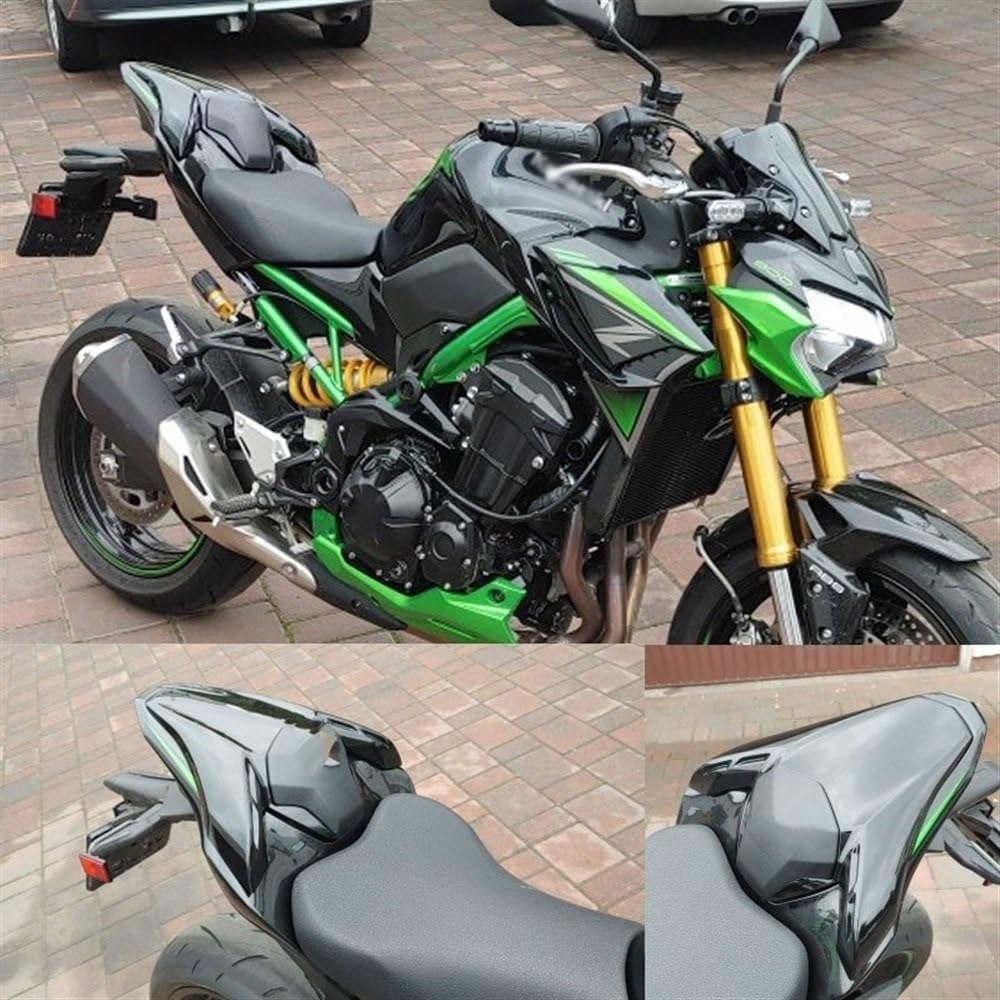 Motorcycle Rear seat Fairing Motorbike Rear Seat Cover Cowl Passenger Motorcycle Seat Cowl Fairing Tail Covers for Kawasaki Z900  2017-2021 (Color