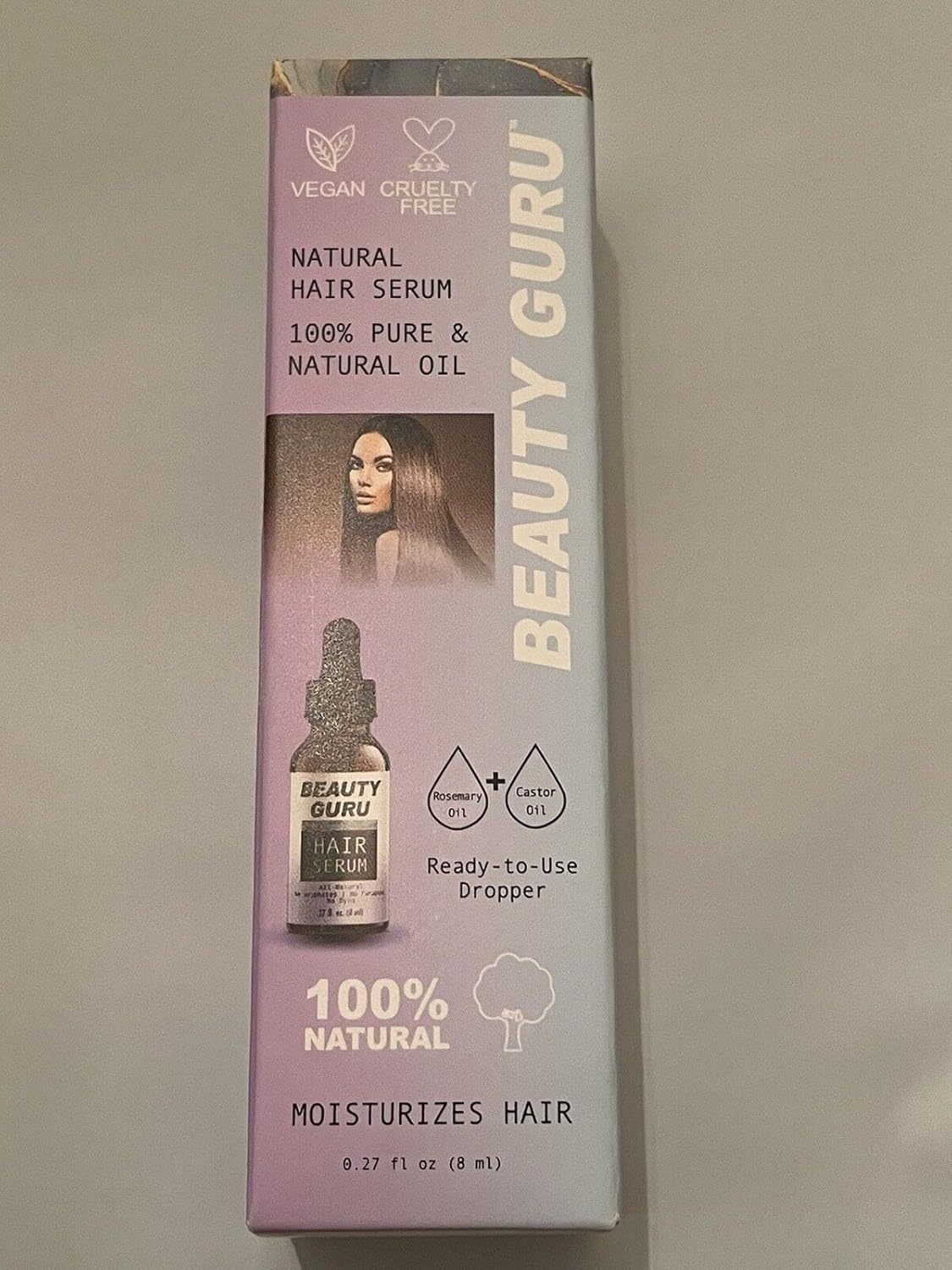 Jacinto Suero natural para el cabello hidrata el cabello 100% aceite puro y natural -0.27 oz