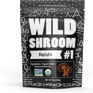 Wild Foods – Extracto de hongos Reishi 101 superalimento en polvo  Solo cuerpos fructíferos  Hierba adaptogénica para el sistema inmunológico, ayuda Wild Foods – Extracto de hongos Reishi 101 superalimento en polvo  Solo cuerpos fructíferos  Hierba adaptogénica para el sistema inmunológico, ayuda