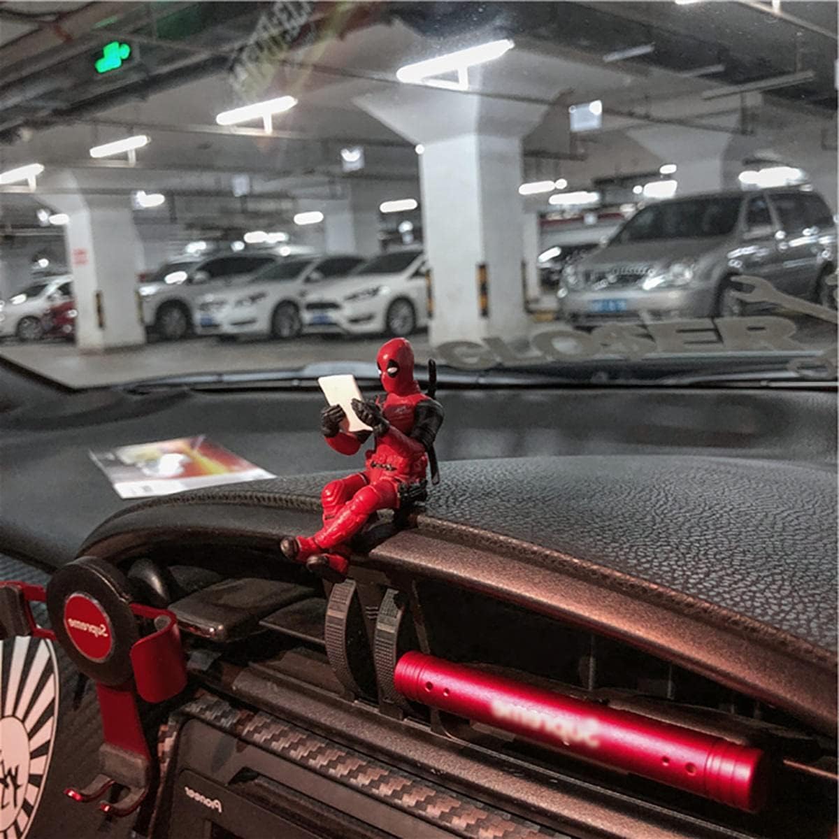 Adorno oscilante para automóvil, accesorios para espejo retrovisor, lindo anime, decoración interior para jardinería, hombre y mujer, decoración