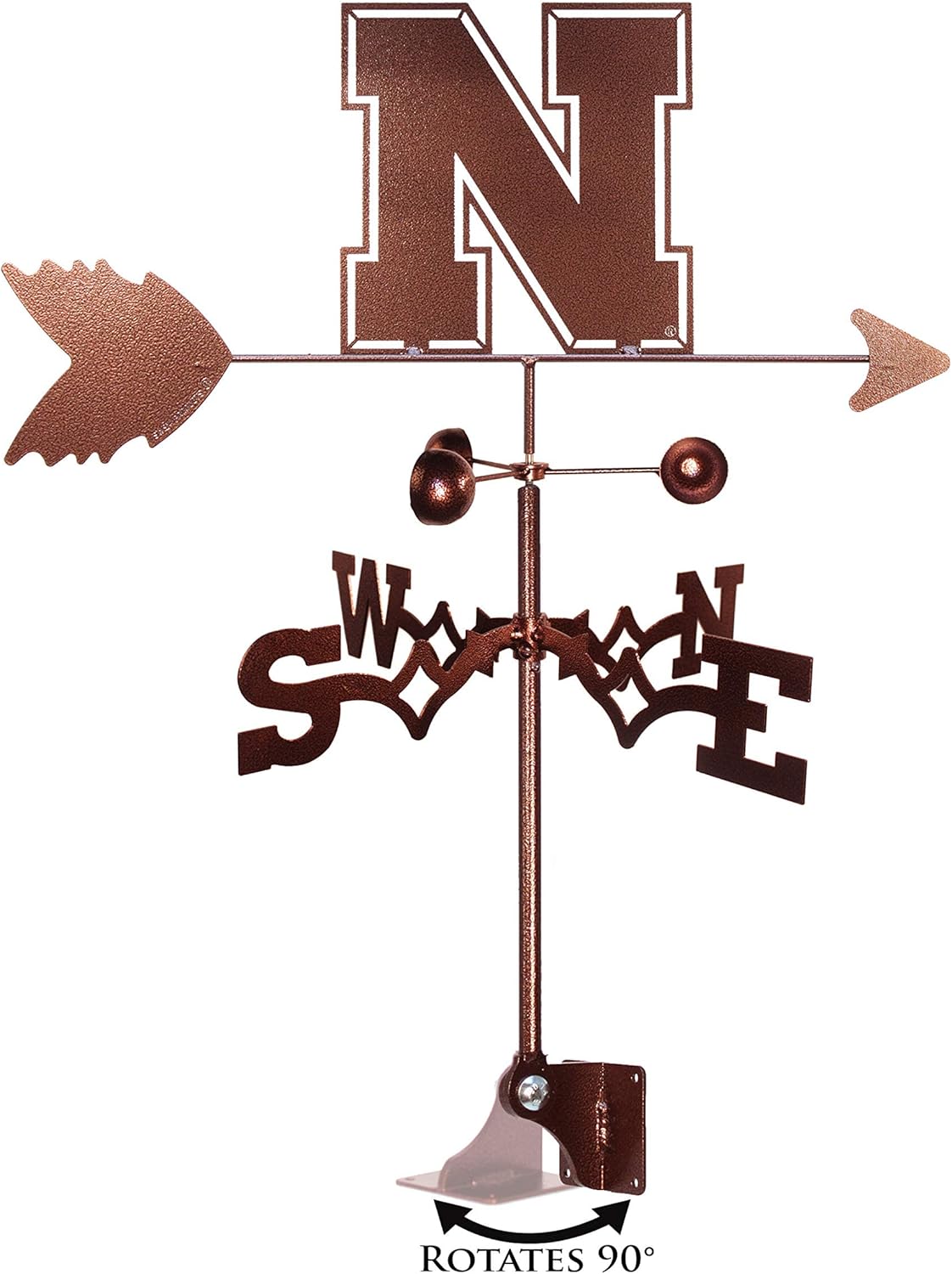 SWEN Products Nebraska Huskers Veleta (montaje ajustable incluido)