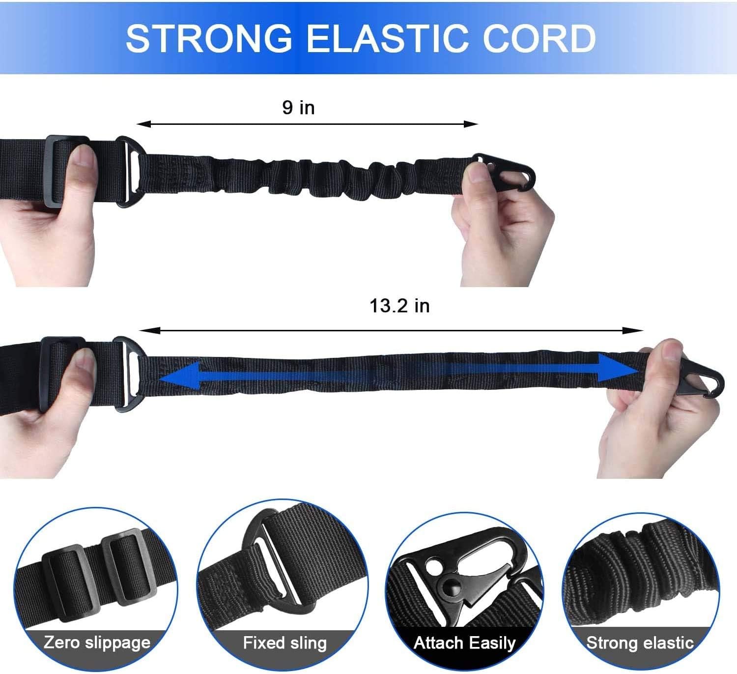 QD Sling 2 Point Sling Ajuste Rápido Dos Puntos Sling QD Sling Mount