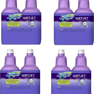 Swiffer WetJet – Solución limpiador multiusos para suelos y madera dura con repuesto Febreze, vainilla lavanda y aroma cómodo, 1.25 litros, paquete Swiffer WetJet – Solución limpiador multiusos para suelos y madera dura con repuesto Febreze, vainilla lavanda y aroma cómodo, 1.25 litros, paquete